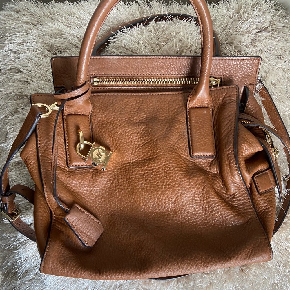 Michael Kors saffiano leather bag